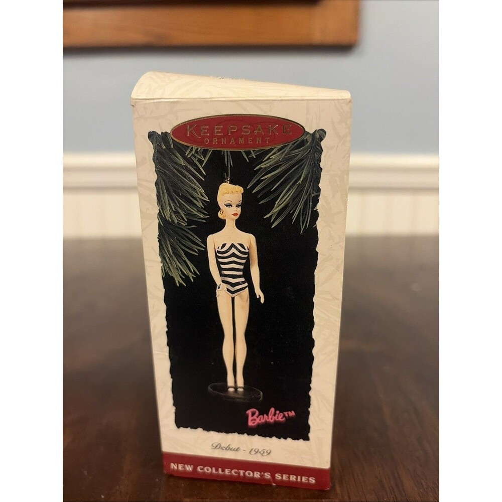 Hallmark “1959 Debut Barbie” 1994 Christmas Tree Ornament Bathing Suit Series #1